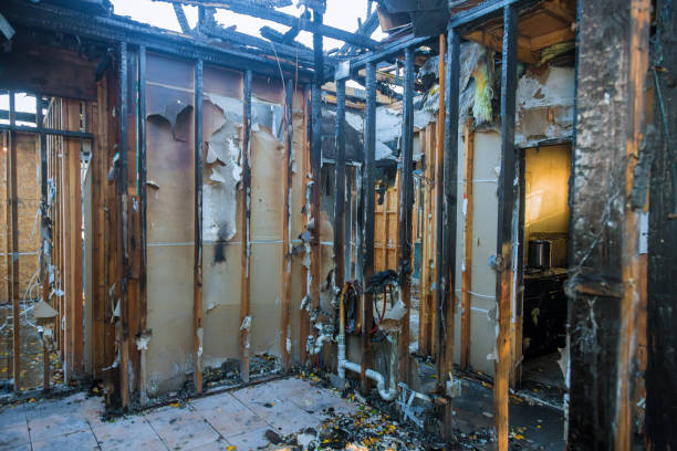 Professional Emergency Fire Cleanup technician working in Glenelg, MD